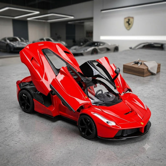 1:24 Diecast Ferrari LaFerrari Hybrid Sports Model Car