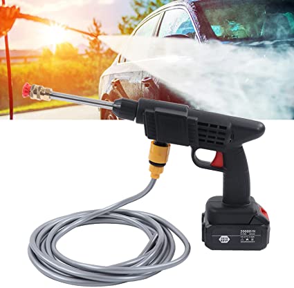 Rechargeable Wireless Car Wash Machine – Cordless High-Pressure Spray Gun